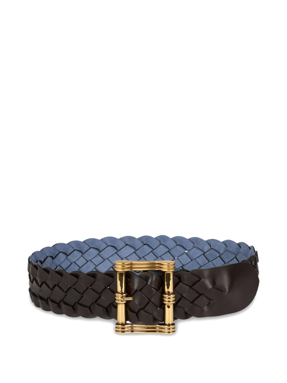 ETRO reversible woven belt - Blauw