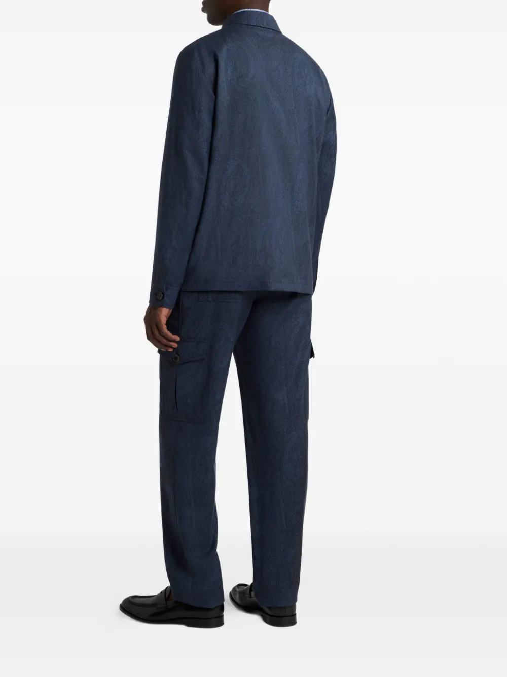  Etro Flap-pocket Jacket - Blue 