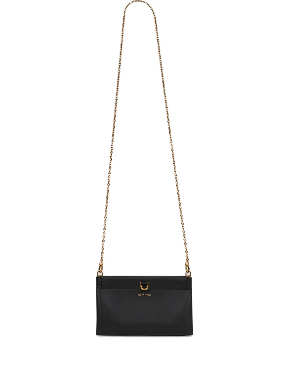 ETRO mini Talk leather shoulder bag - Nero
