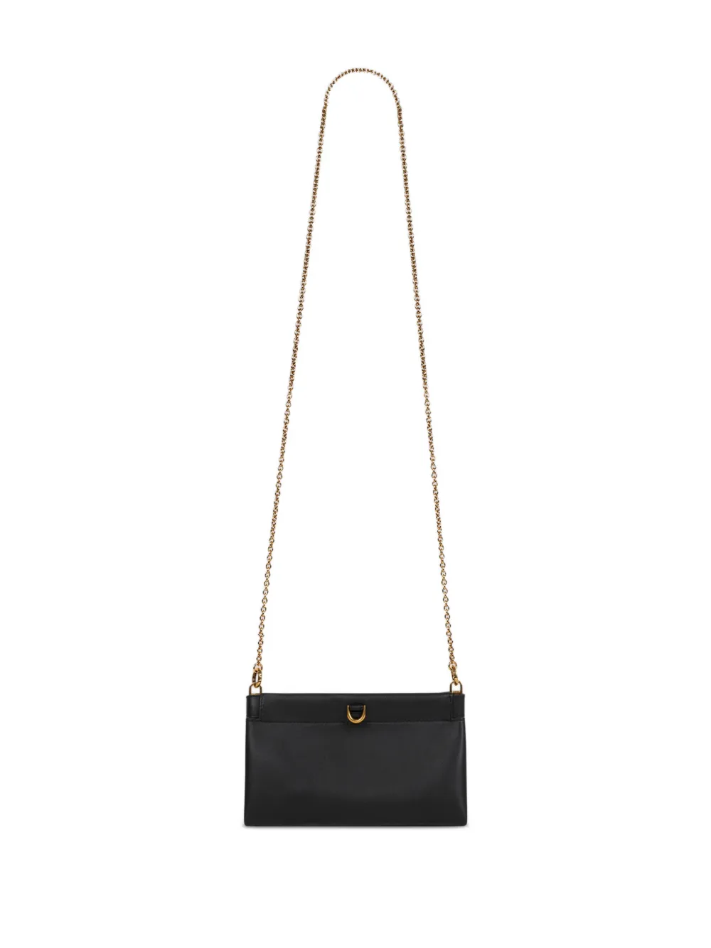 ETRO mini Talk leather shoulder bag - Zwart