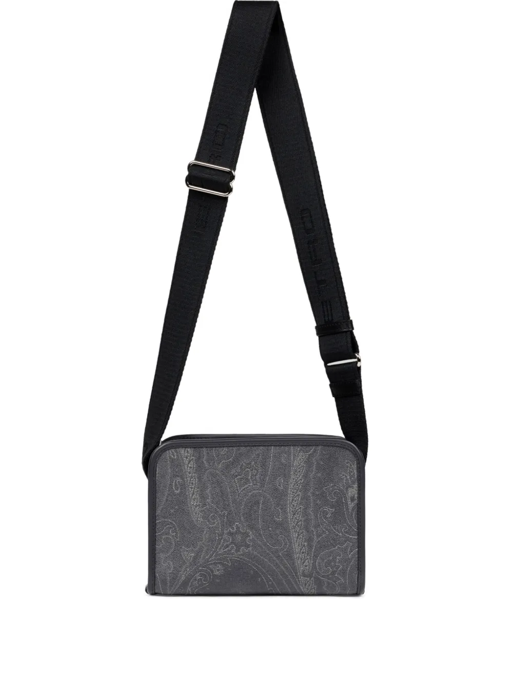 ETRO paisley-pattern messenger bag | Grey | Image 1