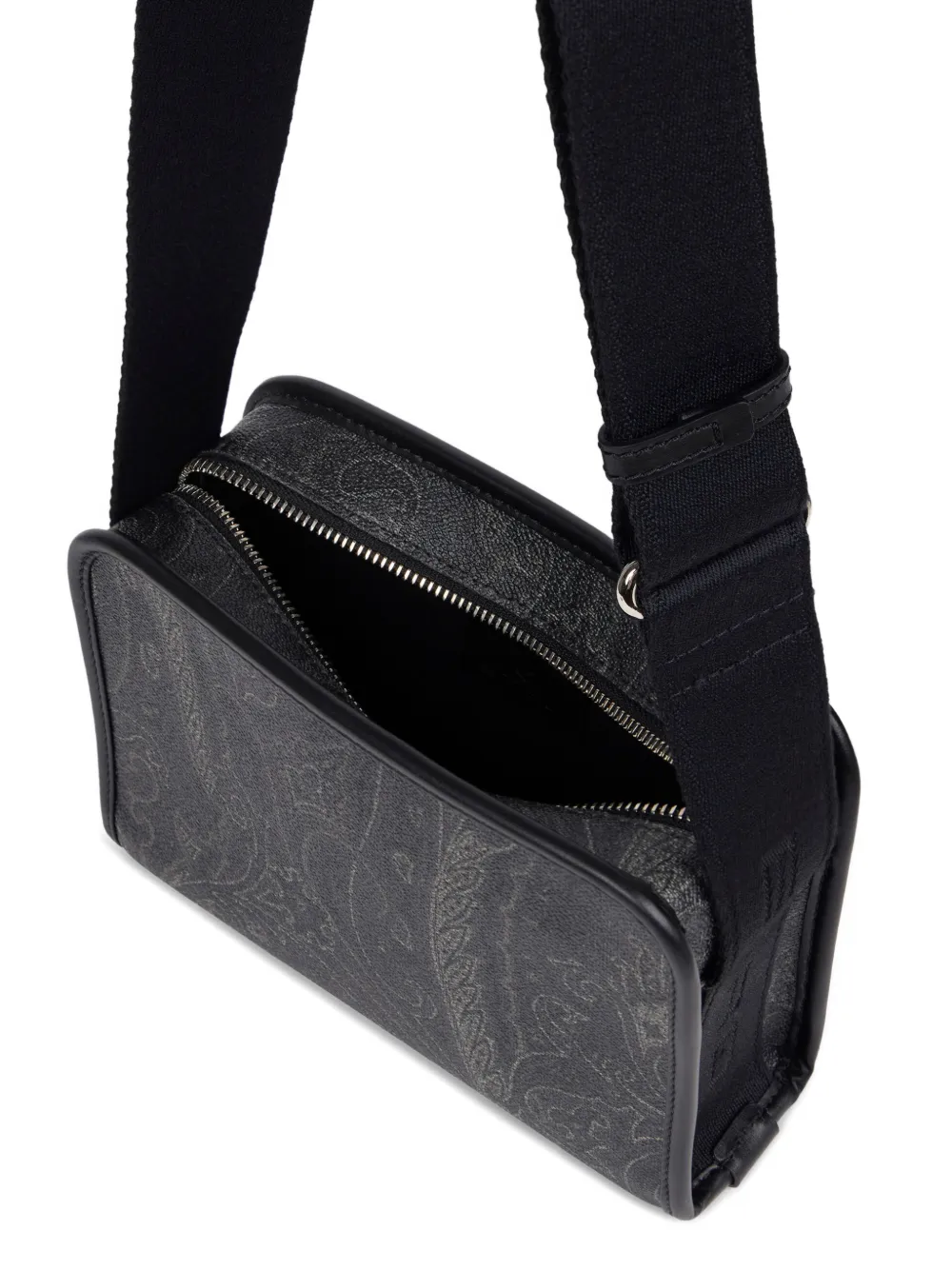 ETRO Messengertas met paisley-patroon Grijs