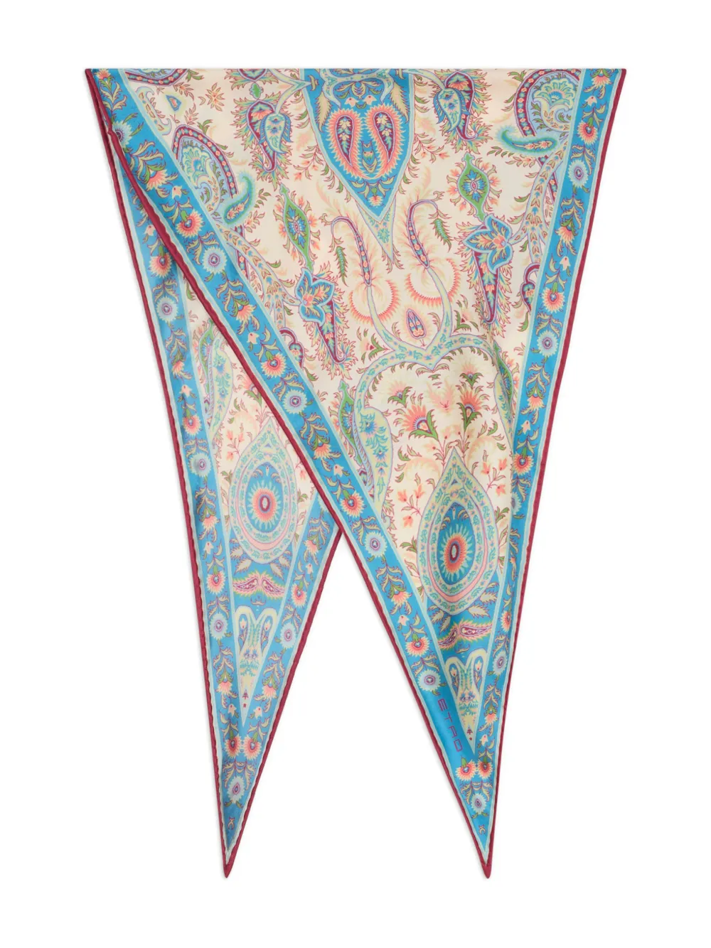 ETRO paisley-print scarf - Toni neutri