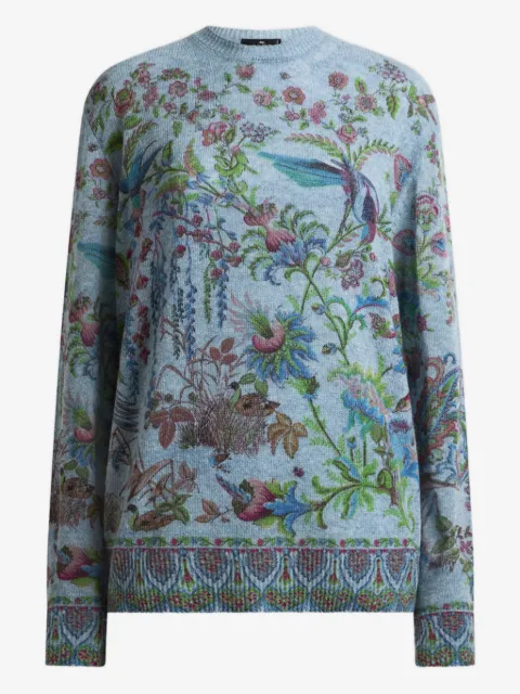 ETRO Maglione girocollo con stampa