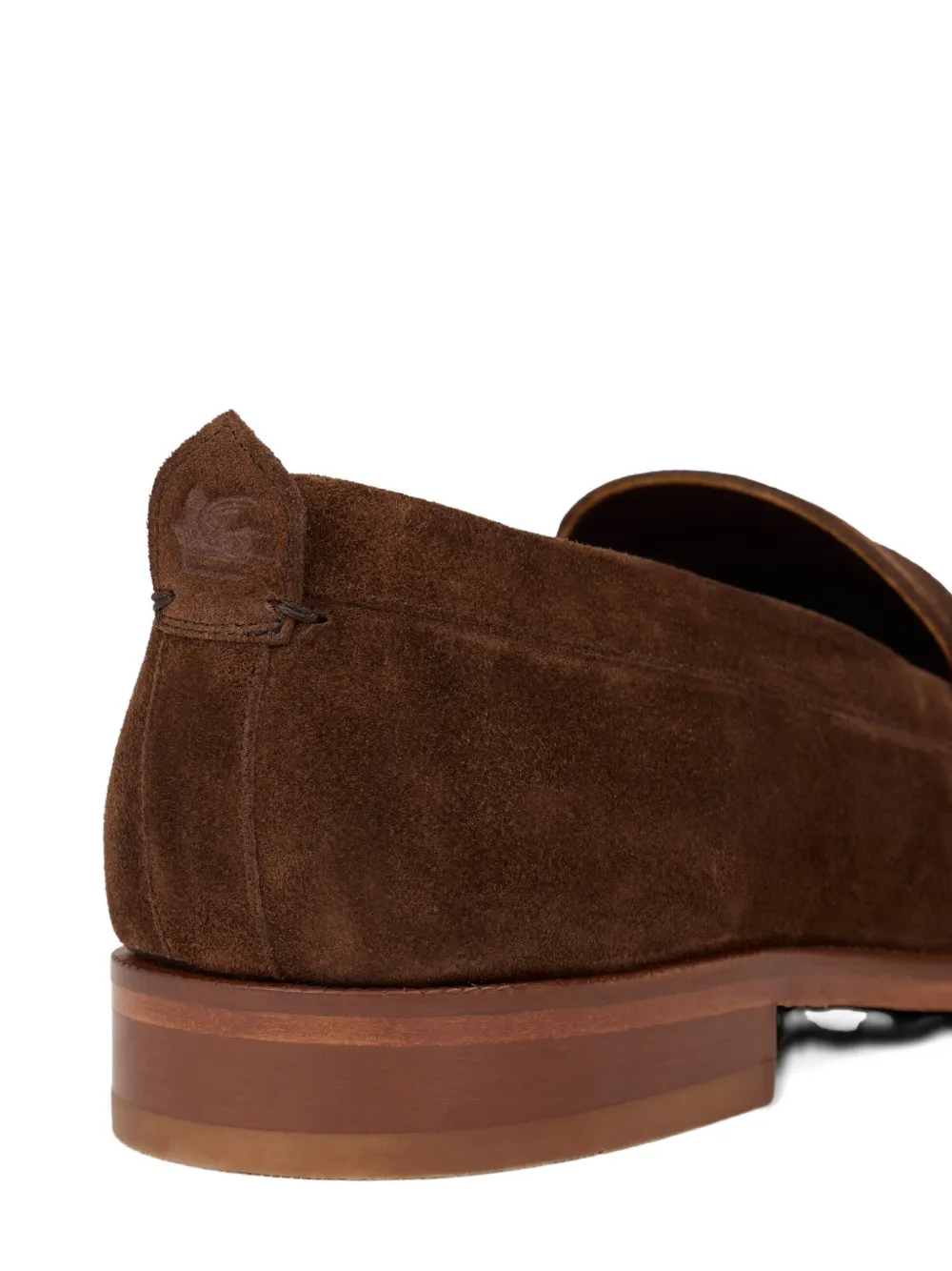 ETRO suede loafers Bruin