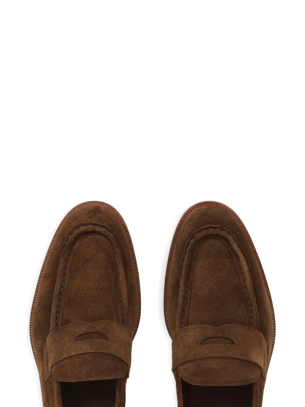 ETRO suede loafers Bruin