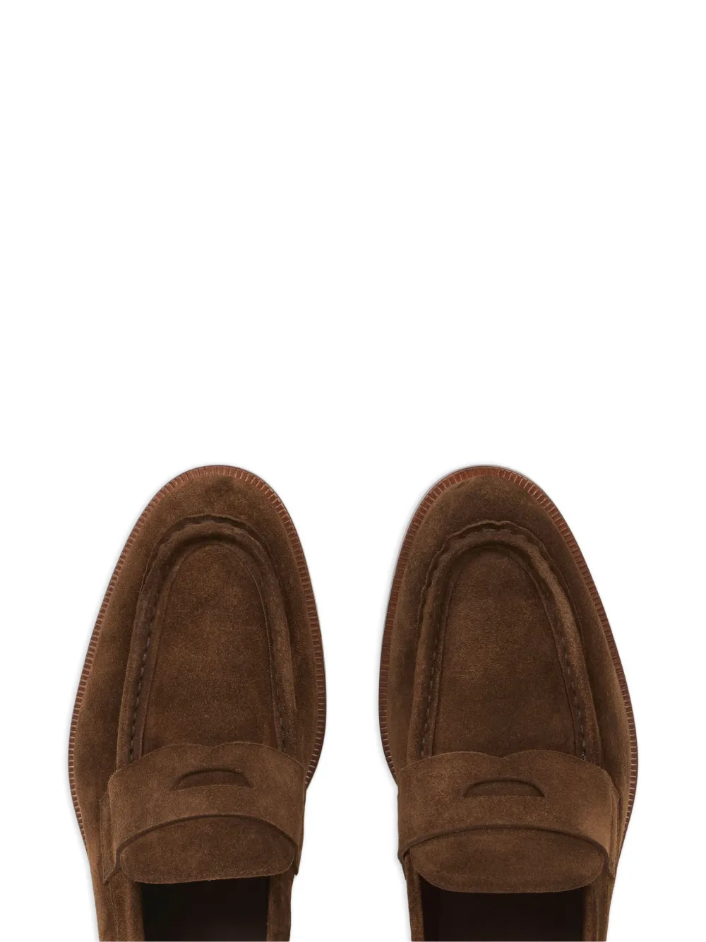 ETRO Suède loafers Bruin