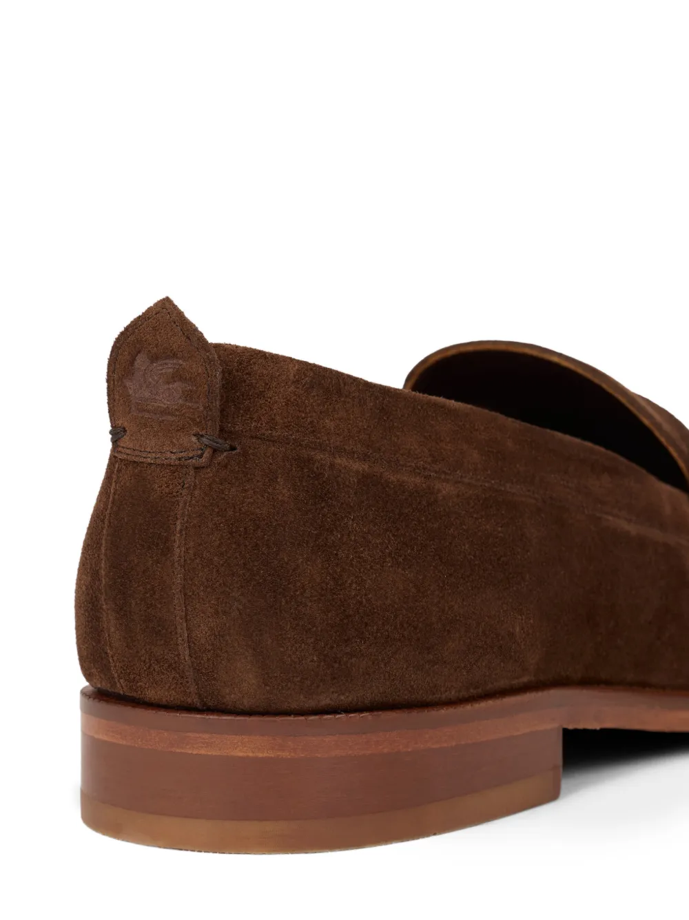 ETRO Suède loafers Bruin