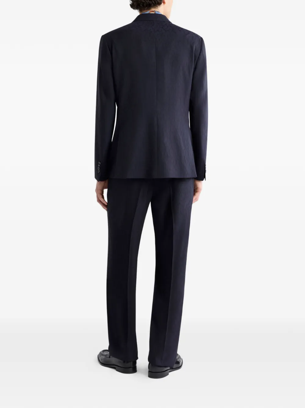 ETRO Blazer met enkele rij knopen Blauw