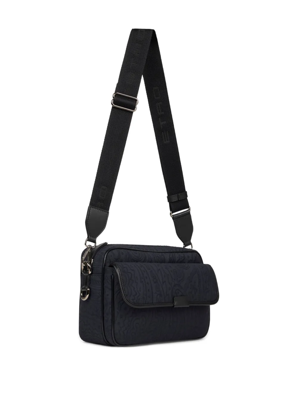 ETRO Messengertas met logodetail Blauw
