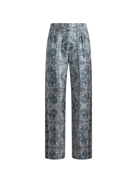 ETRO paisley-print trousers