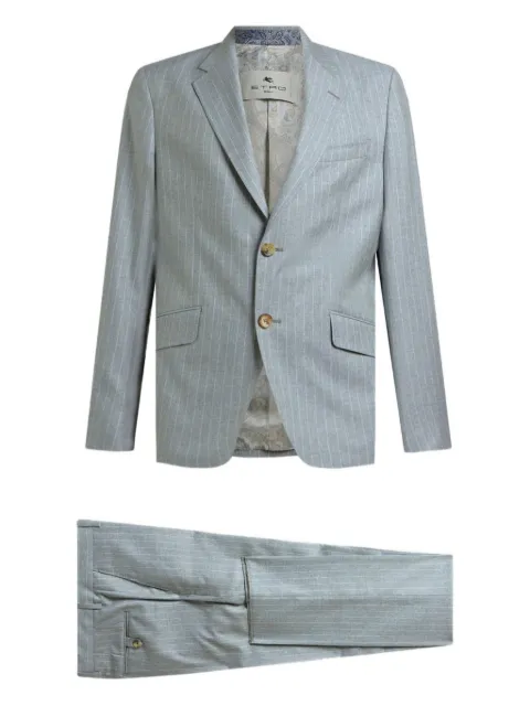 ETRO single-breasted striped suit
