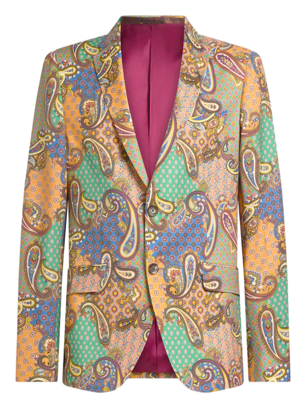 ETRO single-breasted blazer - Orange