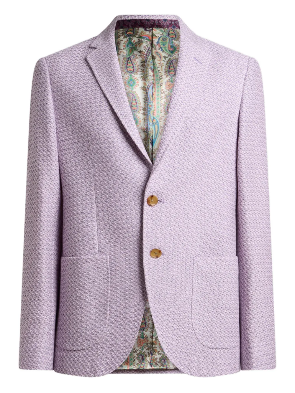ETRO cotton jersey blazer - Purple