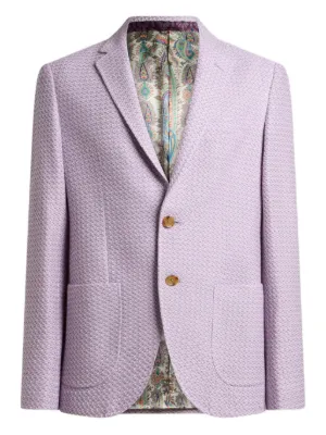 ETRO ウール ジャケット | ブルー | FARFETCH JP