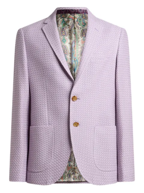 ETRO cotton jersey blazer