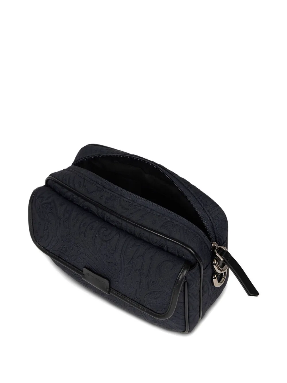  Etro Logo Messenger Bag - Black 
