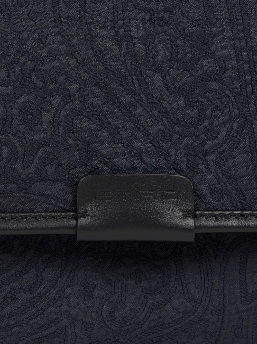 ETRO Messengertas met logo Zwart