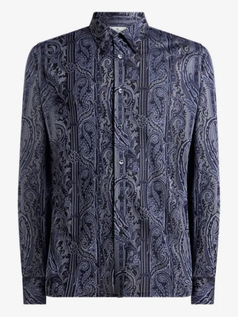 ETRO buttoned paisley shirt
