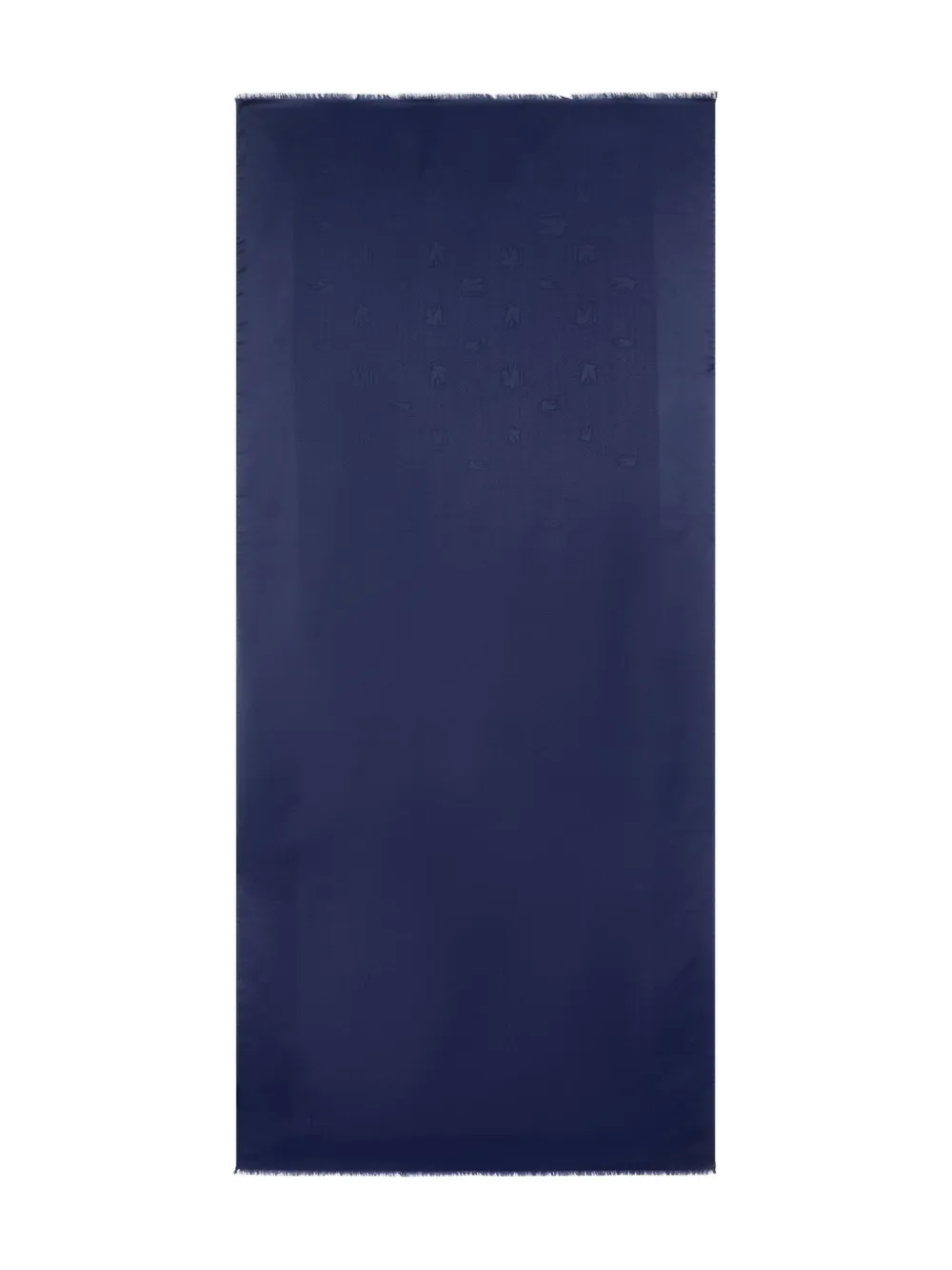 ETRO logo scarf - Blu