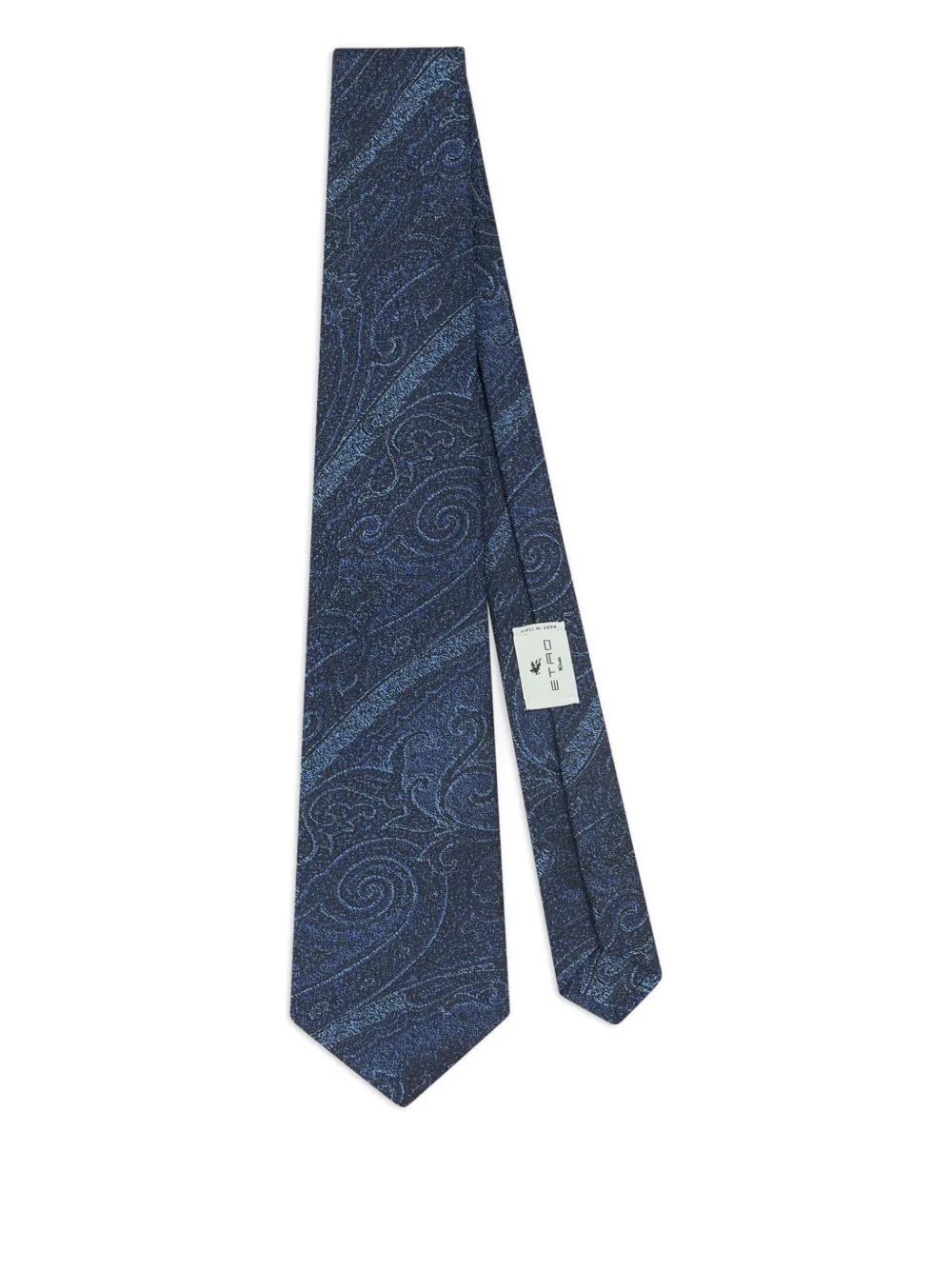 ETRO jacquard motif tie | Blue | Image 1