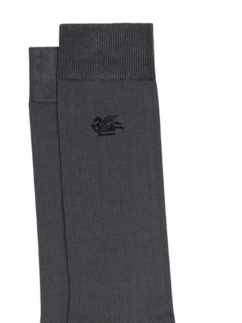 ETRO pegaso logo cotton socks