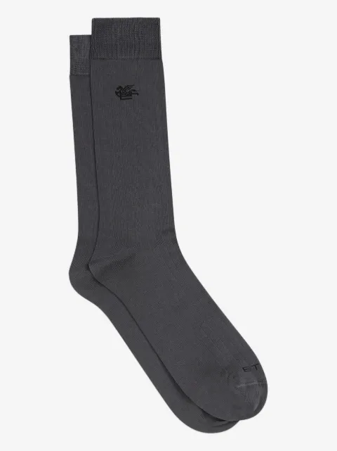 ETRO pegaso logo cotton socks