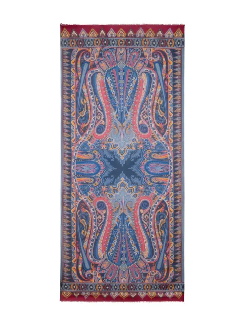 ETRO floral paisley scarf