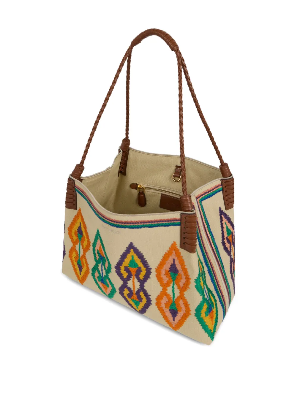 ETRO Libra medium shopper Beige