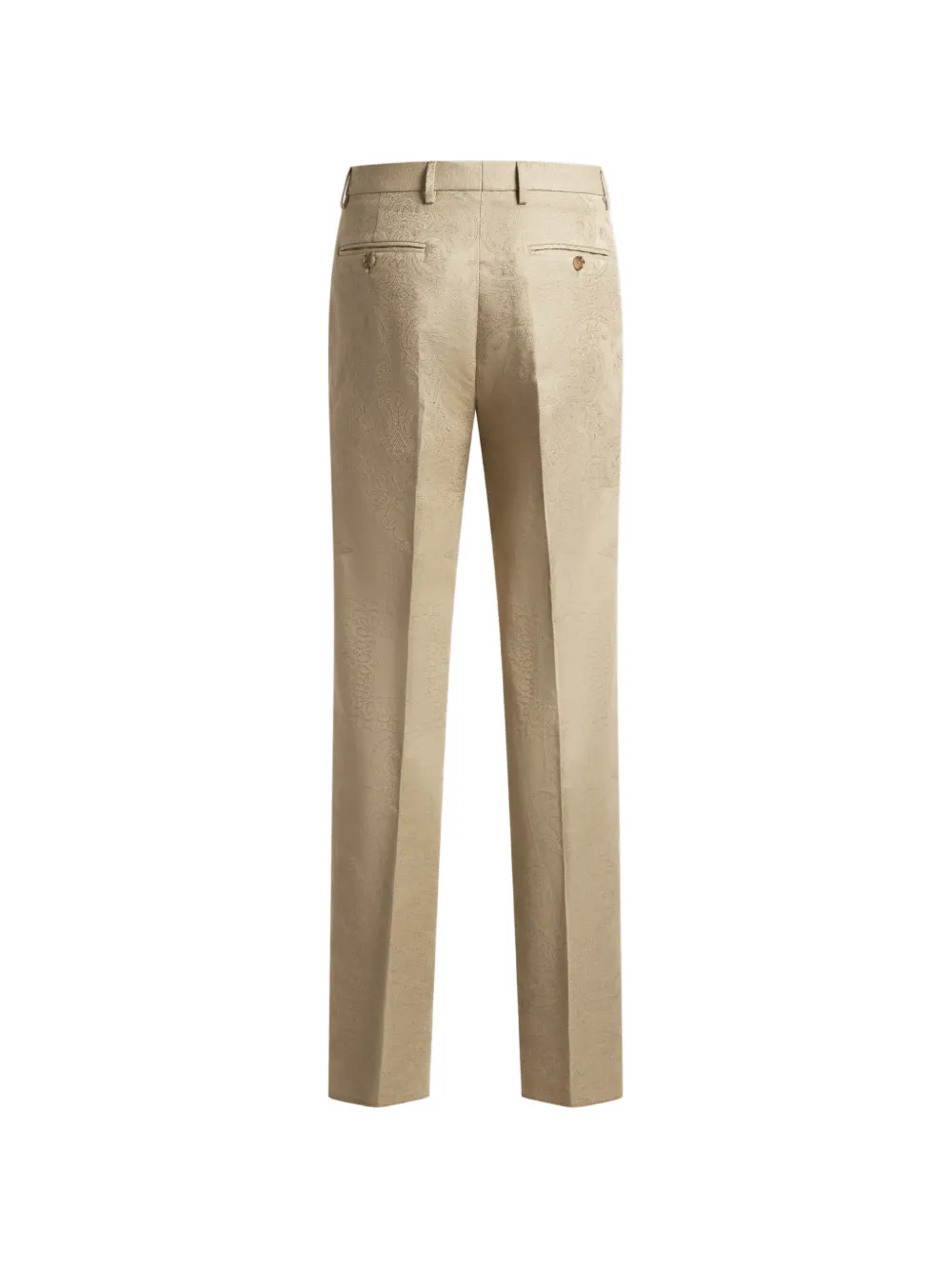 ETRO Broek met bloemen jacquard Beige