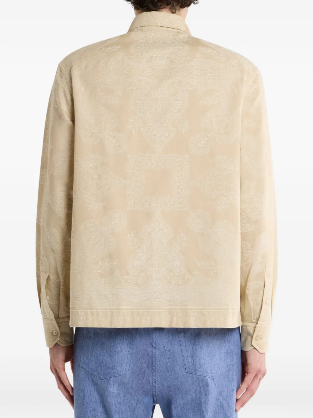  Etro Paisley-motif Shirt - Neutrals 