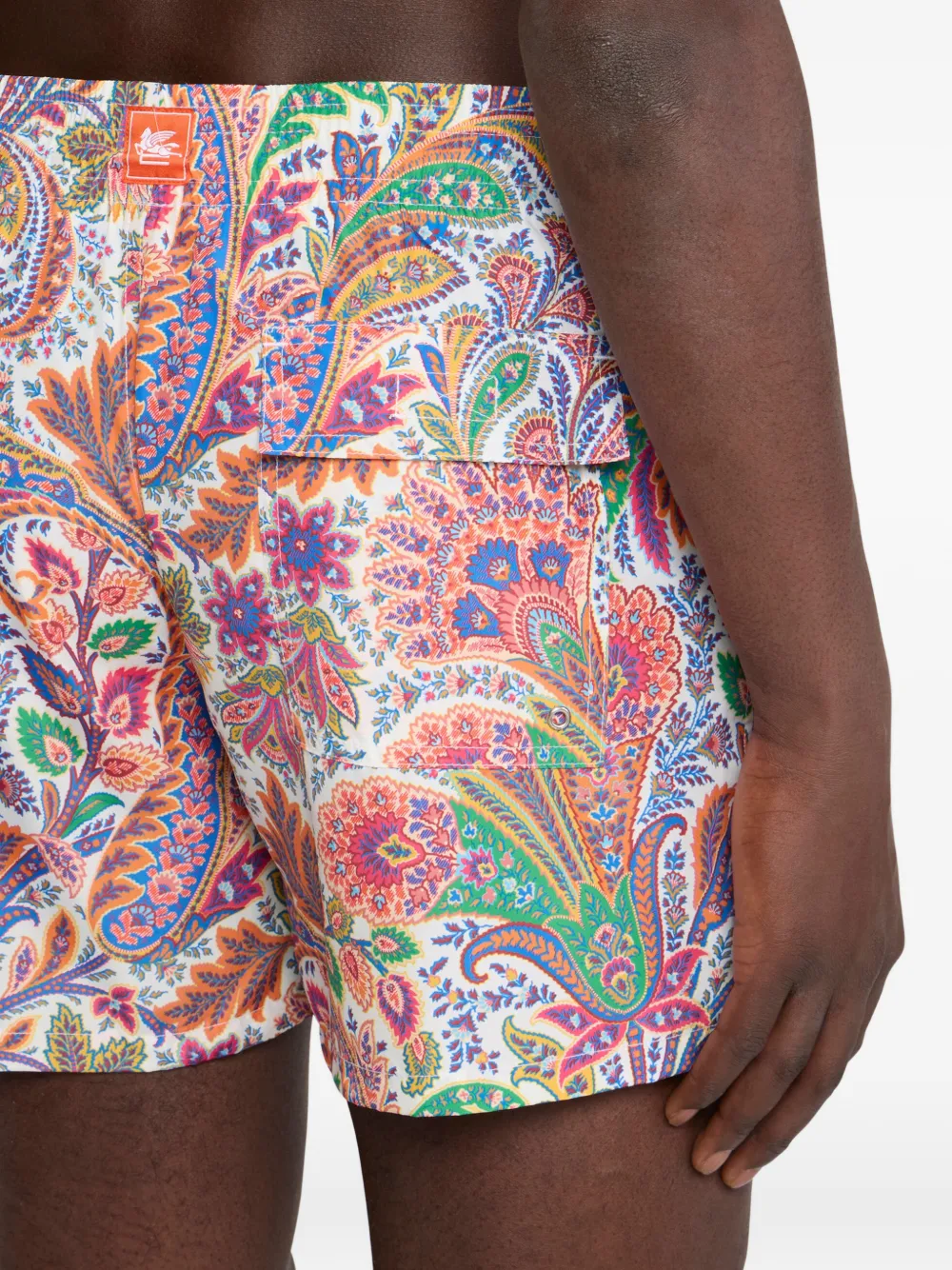 佩斯理印花泳裤