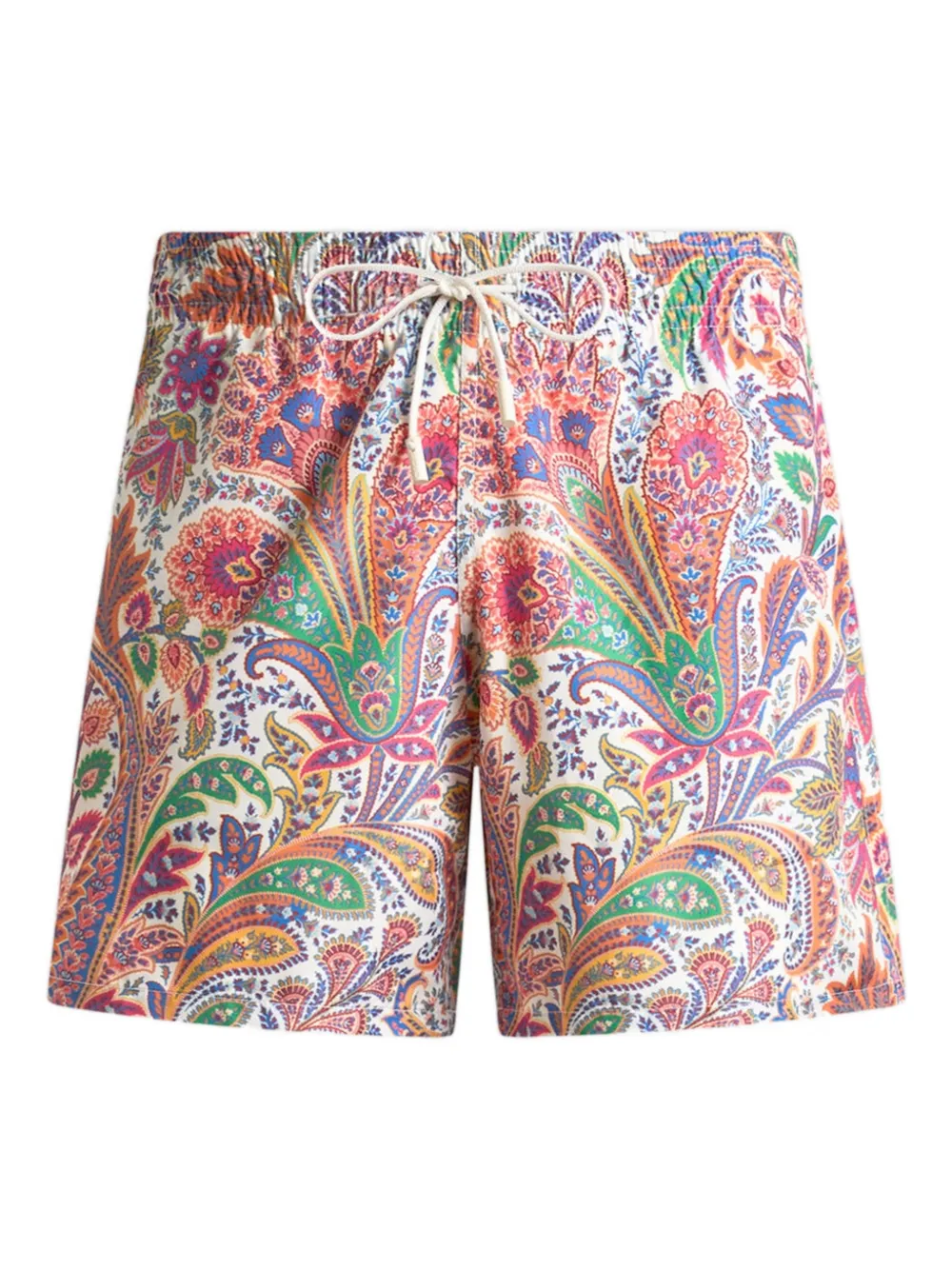 ETRO paisley-print swim shorts - Weiß