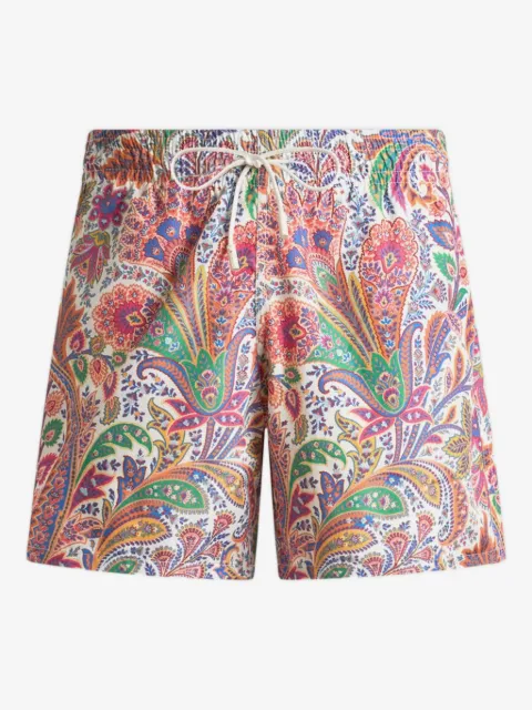 ETRO floral-Paisley swim shorts
