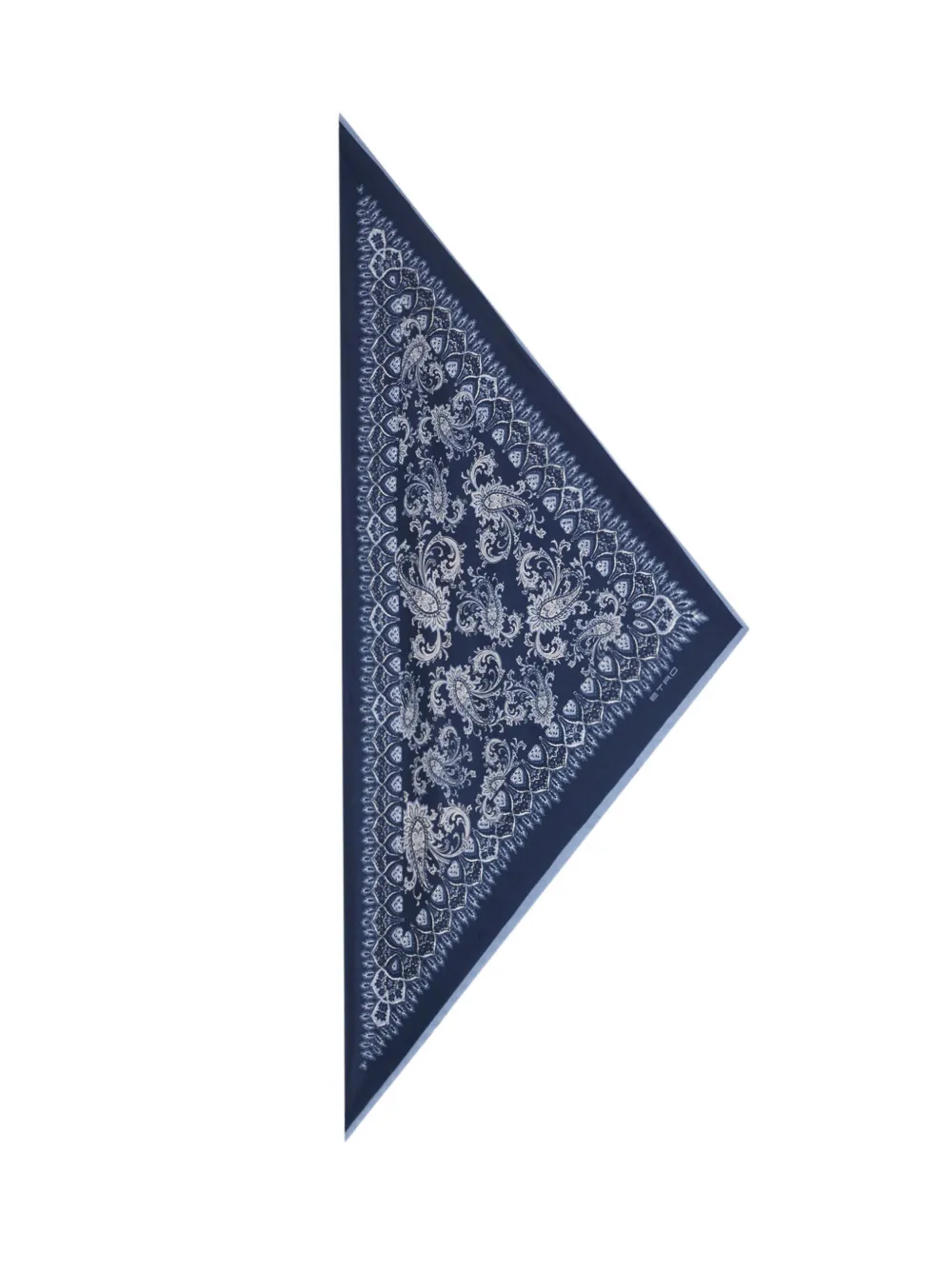 ETRO Sjaal met paisley-patroon - Blauw