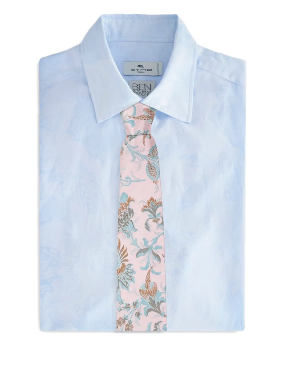  Etro Floral-print Tie - Pink 