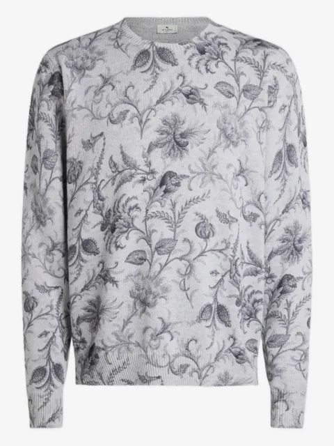 ETRO suéter con motivo floral
