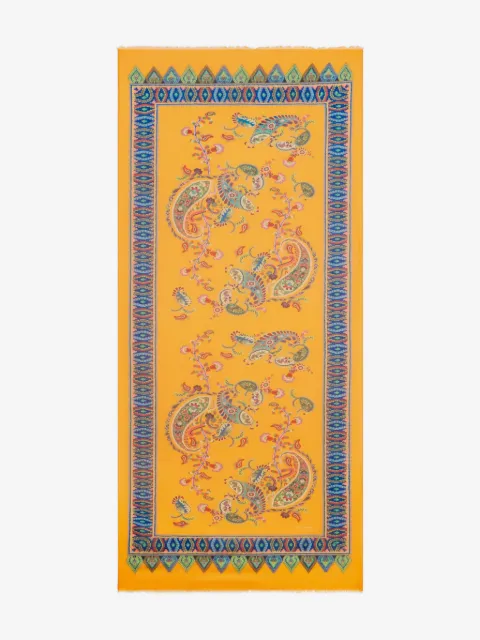 ETRO foulard à motif cachemire et fleurs