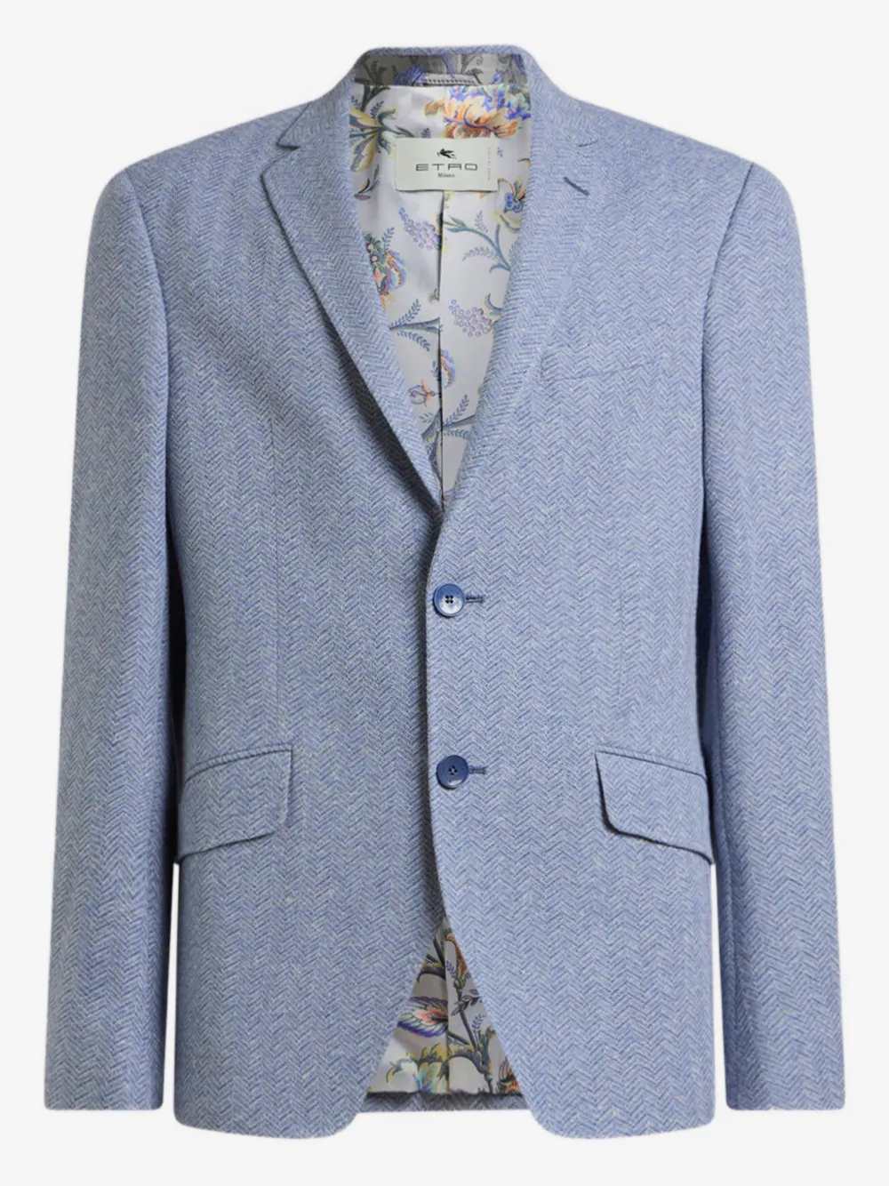 ETRO notched-lapels blazer | Blue | Image 1
