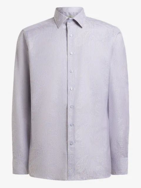 ETRO cotton jacquard shirt