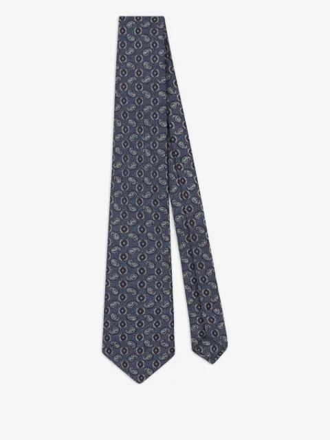 ETRO jacquard paisley tie