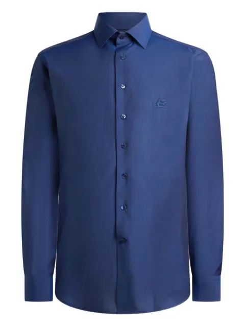 ETRO Pegaso-embroidery shirt