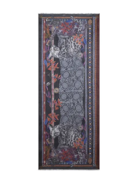 ETRO leopard-print scarf