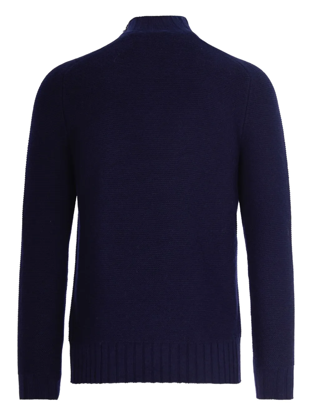 ALPHA STUDIO mock-neck sweater - Blauw