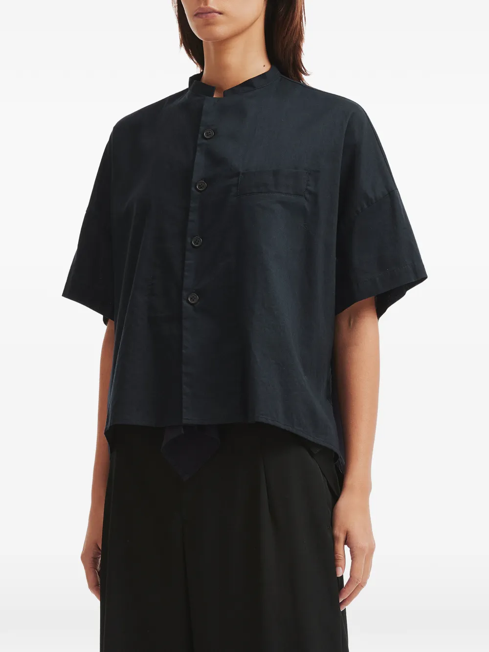  Y's Buttoned Shirt - Black 