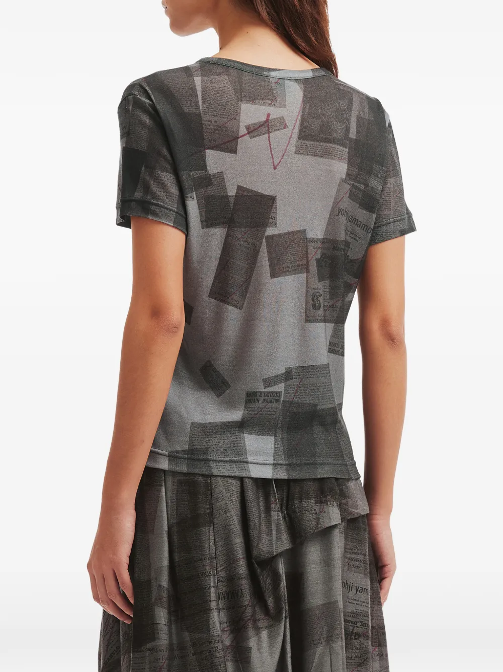 newspaper-print T-Shirt