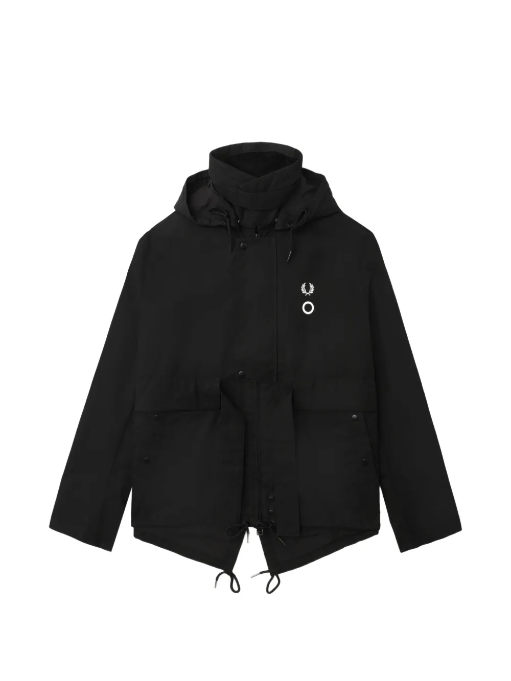 Fred Perry x Craig Green logo-detail windbreaker - Nero