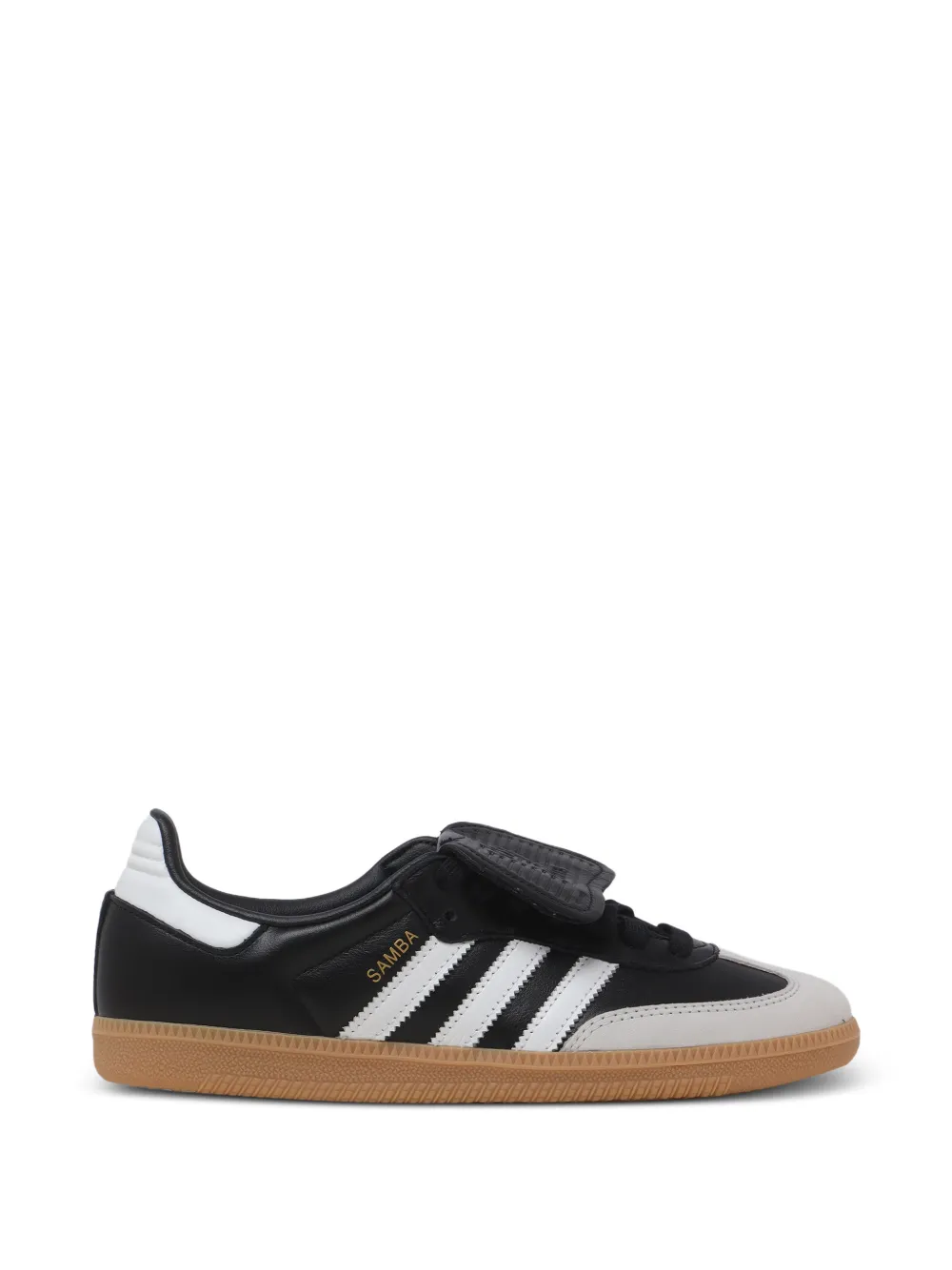 adidas Gestreepte sneakers met klittenband Zwart