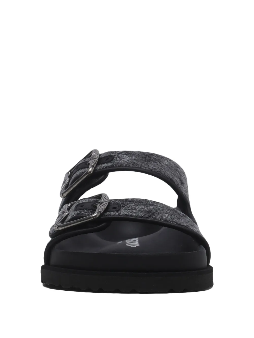 BIRKENSTOCK 1774 Arizona fluwelen sandalen Grijs