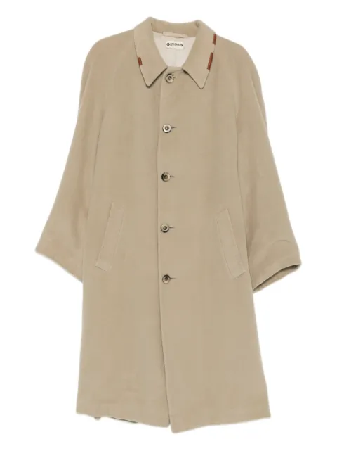 A.N.G.E.L.O. Vintage Upcycling single-breasted buttoned coat